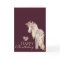 Pretty Pony and Flowers Horse Happy Birthday
