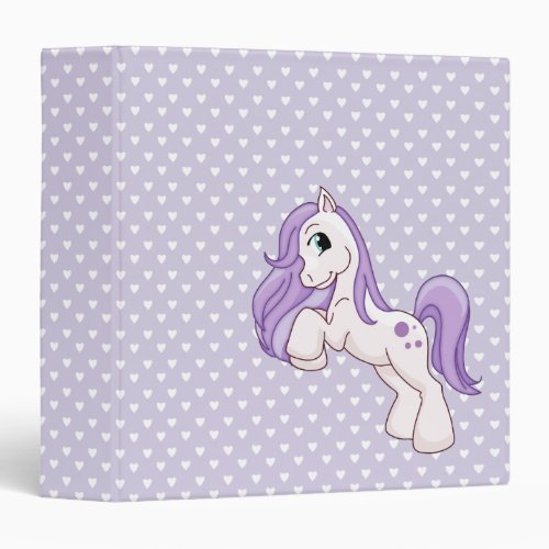 Pretty Pony Binder