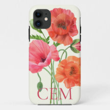 Pretty Poppies Phone Case