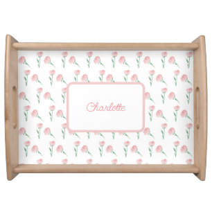 Pretty Preppy Peony Mug Gift for Mom Serving Tray