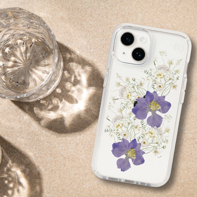 Pretty Pressed Wildflower Floral  Speck iPhone Case (Creator Uploaded)