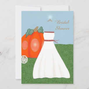 Pretty Princess Bridal Shower Invitations