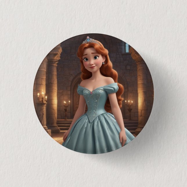 Pretty Princess Button (Front)