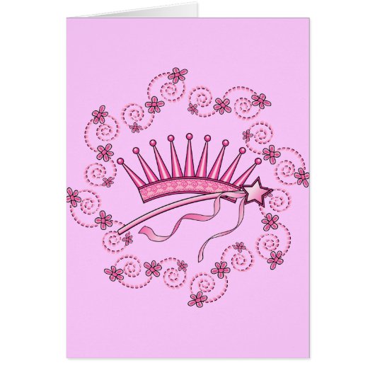 Pretty Princess Crown Cards (Front)