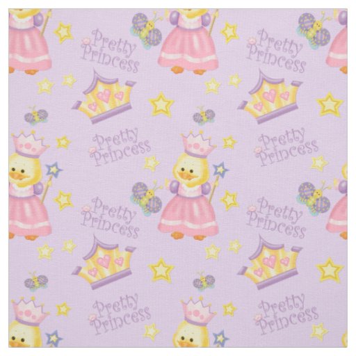 Pretty Princess Duckling Fabric