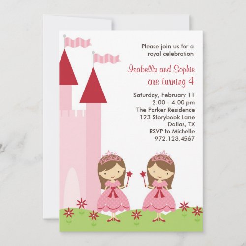 Pretty Princess Invitation