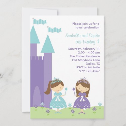 Pretty Princess Invitation