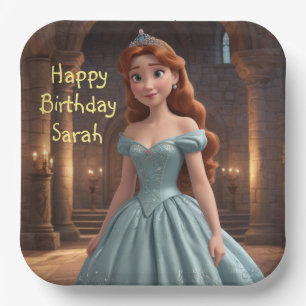 Pretty Princess Paper Plates