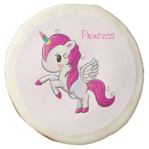 Pretty Princess Party Sugar Cookies
