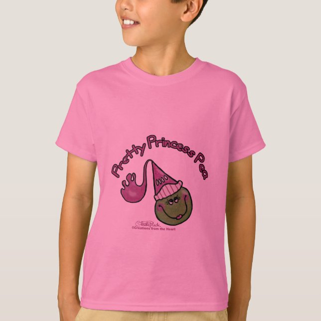 Pretty Princess Pea T-Shirt (Front)