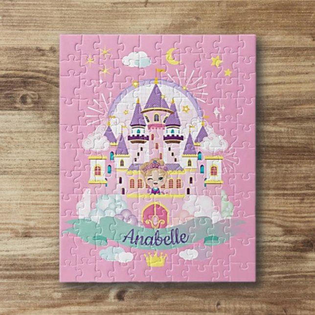 Pretty Princess Personalized Jigsaw Puzzle (Creator Uploaded)