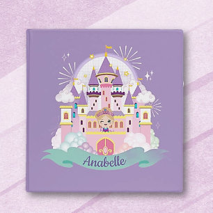 Pretty Princess Personalized School Binder