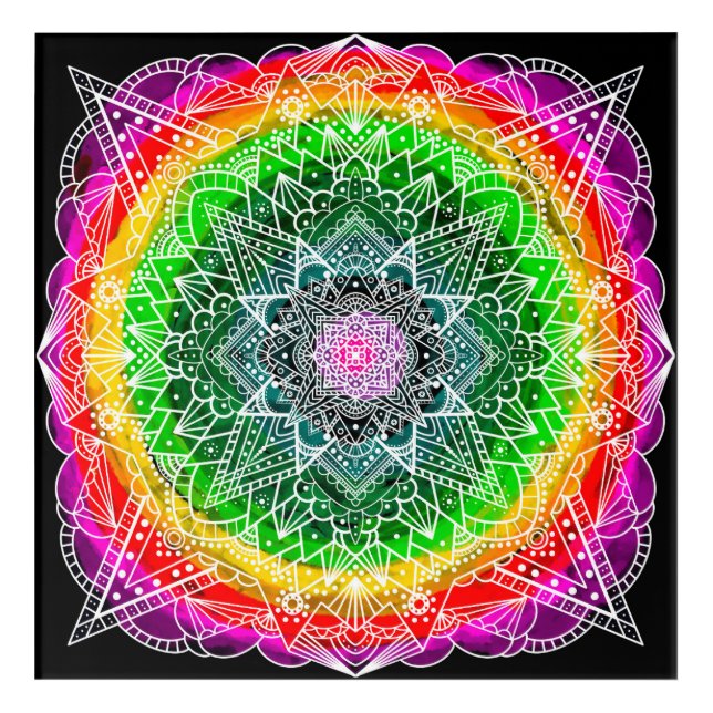 Pretty Prism Fantasy Art Meditative  (Front)