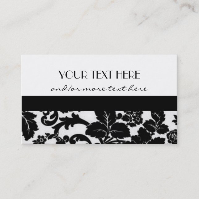 Pretty & Professional Business Card (Front)