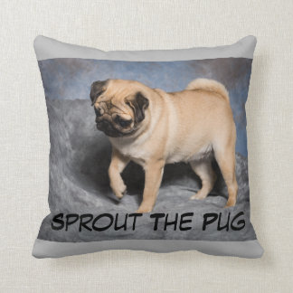 Pretty Pug Pillow