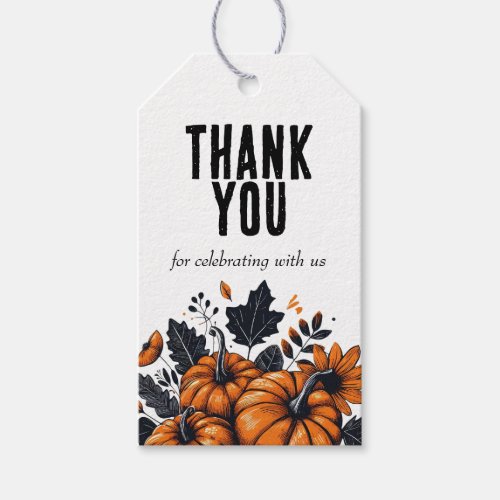 Pretty Pumpkins Gift Tags