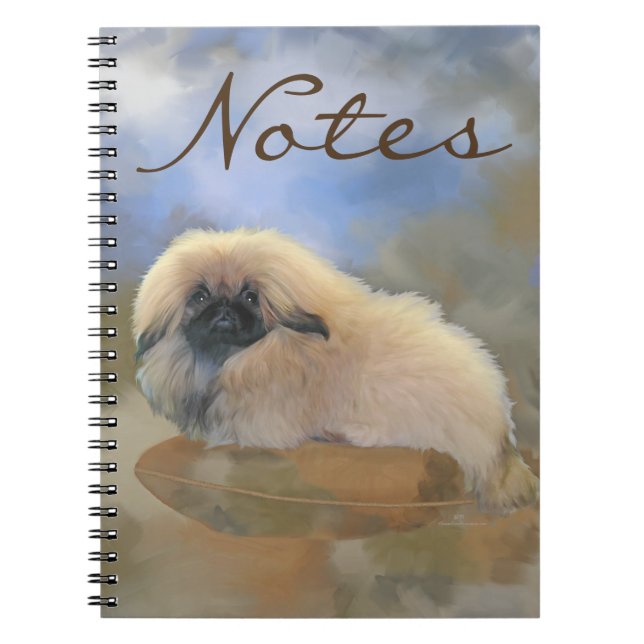 Pretty Puppy Notebook (Front)