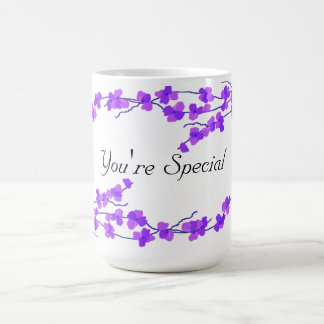 Pretty Purple Blossoms - Your Special Coffee Mug