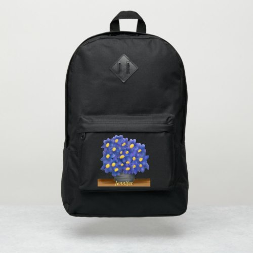 Pretty Purple Bouquet of Flowers  Port Authority Backpack