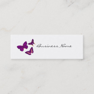Pretty Purple Butterfly business cards