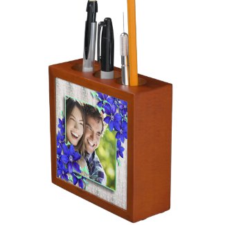 Pretty Purple Clematis Flowers Custom Photos