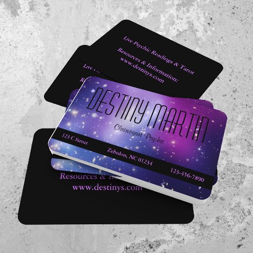 Customizable Metaphysical Business Card