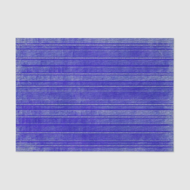 Pretty Purple Distressed Striped Pattern  Tissue Paper (Front)