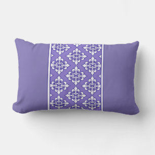 Pretty Purple Fleur de Lis Pillow