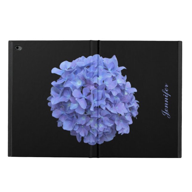 Pretty Purple Hydrangea iPad Air 2 Case (Outside)
