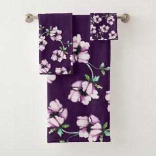 Jewel Tone Bath Towels Zazzle