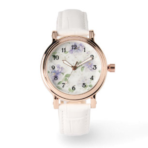 Pretty Purple Lavender Flowers Watch
