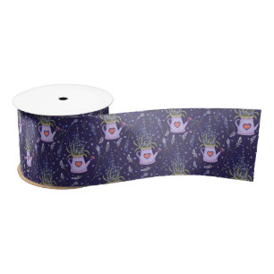 Pretty Purple Lavender Satin Ribbon