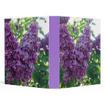 Pretty Purple Lilacs Binder