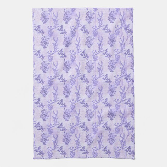 Pretty Purple Lilacs Towel (Vertical)