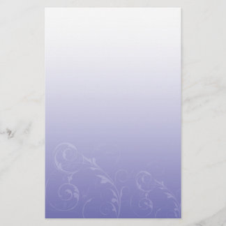 Pretty Purple Notepad Stationery