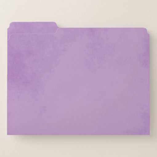 Pretty Purple Parchment File Folder Zazzle