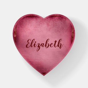 Pretty Purple Parchment Paperweight