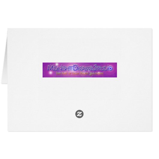 Pretty Purple Peace Sign (Back Horizontal)