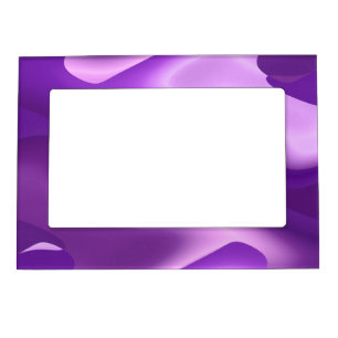 Pretty purple photo frame
