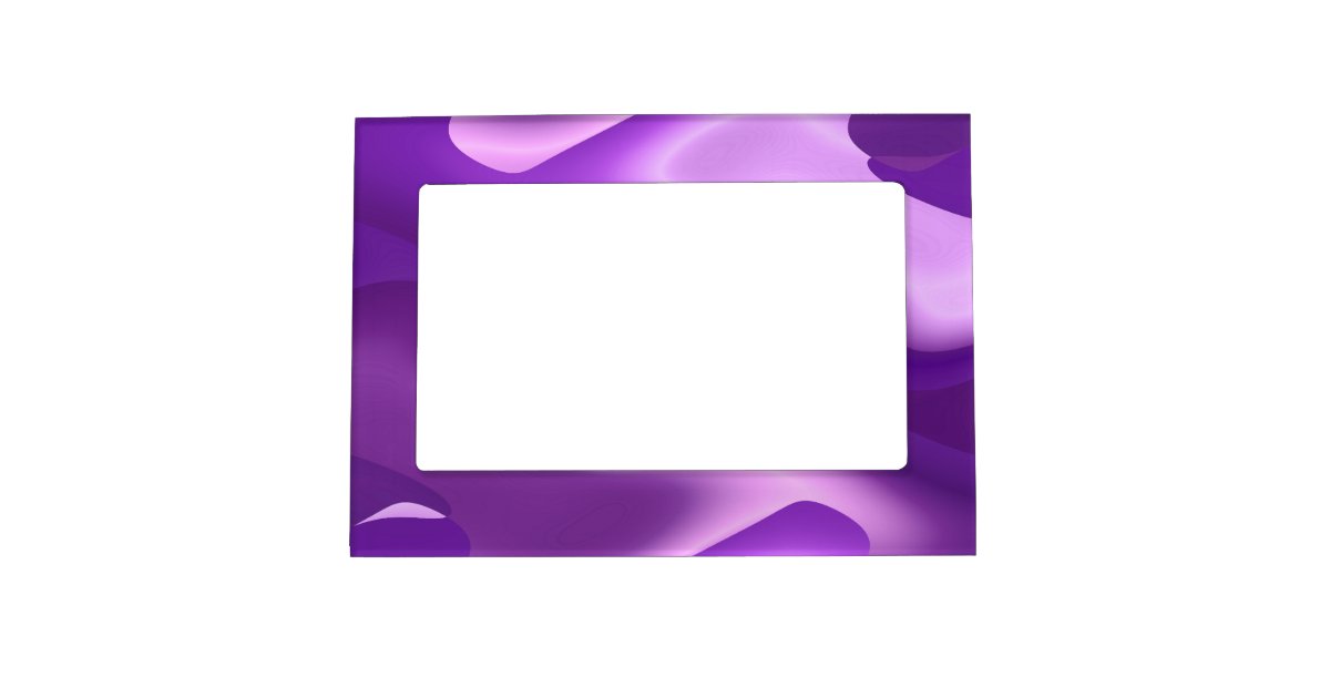 Pretty purple photo frame Zazzle