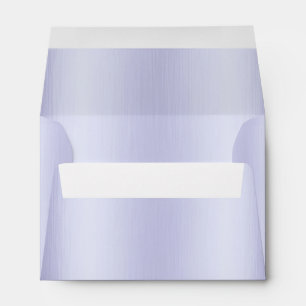 Pretty Purple Satin Elegant Wedding Envelope