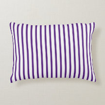 Pretty Purple White Vertical Stripes