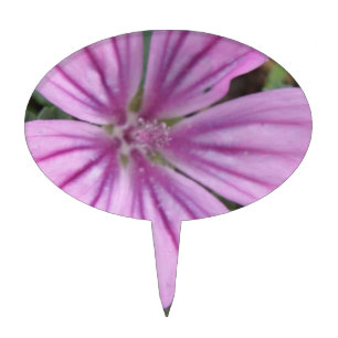 Pretty Purple Wildflower Cake Pick