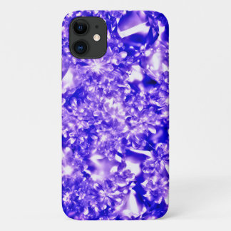 Pretty Purplelicious Sparkling Diamonds iPhone 11 Case