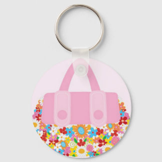 pretty purse keychain