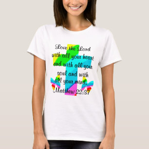 PRETTY RAINBOW MATTHEW 22:37 TEES AND APPAREL