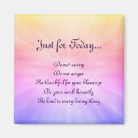 Pretty rainbow Reiki Principles design