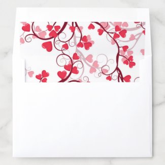 Pretty Red and White Hearts