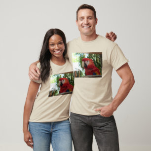 Pretty Red Parrot T-Shirt