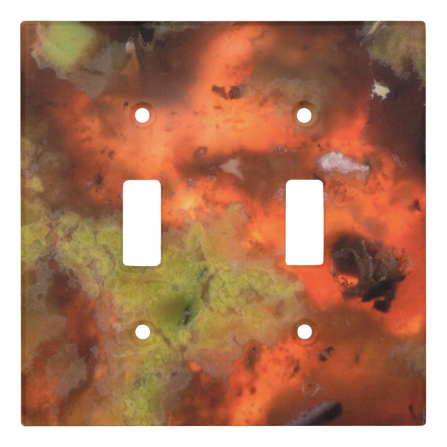 Pretty Rock Light Switch Cover (Front)